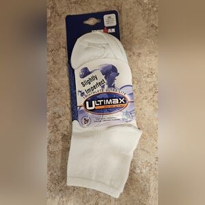 Wigwam Ironman Triathlete Ultra-lite F6092 Running Crew Socks MD White Vintage